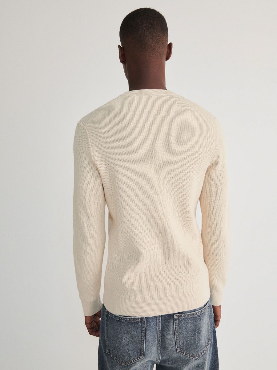 Maglione in cotone - beige - RESERVED - 2