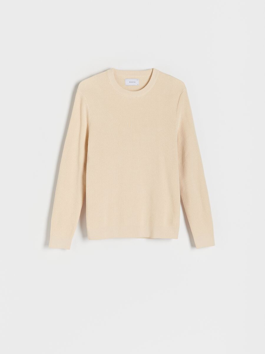 Maglione in cotone - beige - RESERVED - 4