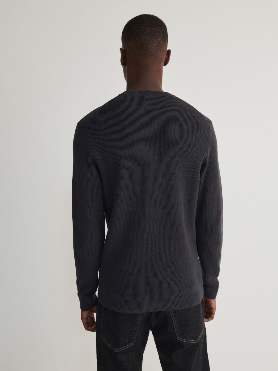 Pull en coton - brun foncé - RESERVED - 4