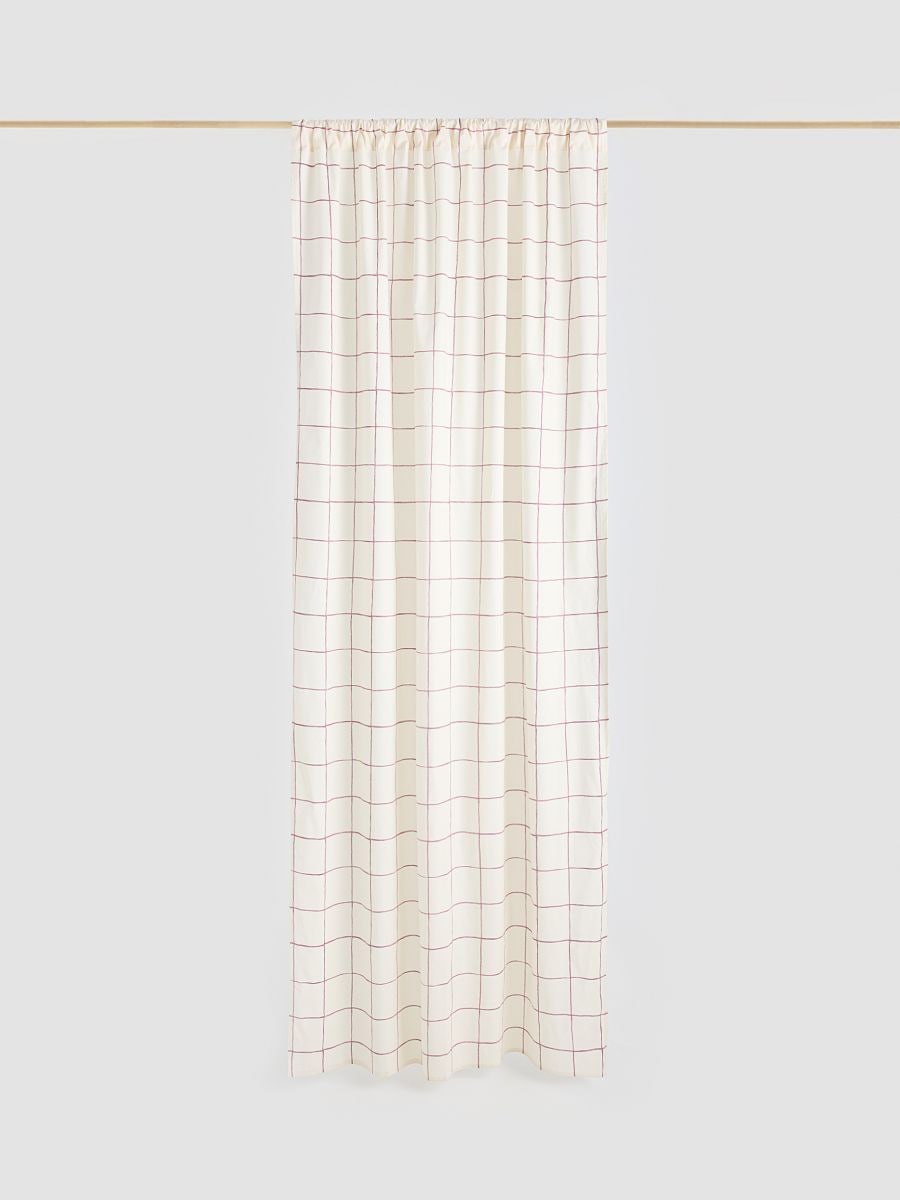 Pack de 2 cortinas em algodão com padrão - MUTICOLORIDO - RESERVED