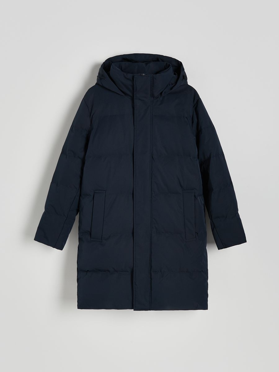 Sorona coat with down blend fill - navy - RESERVED - 5