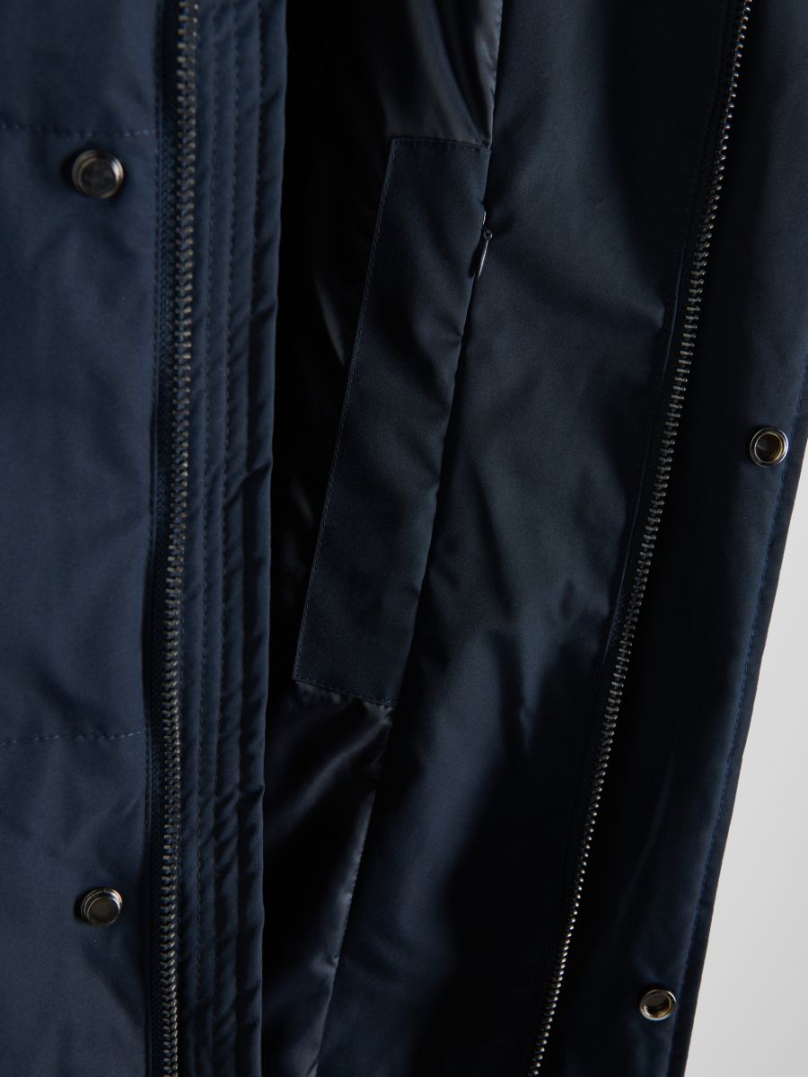 Sorona coat with down blend fill - navy - RESERVED - 6