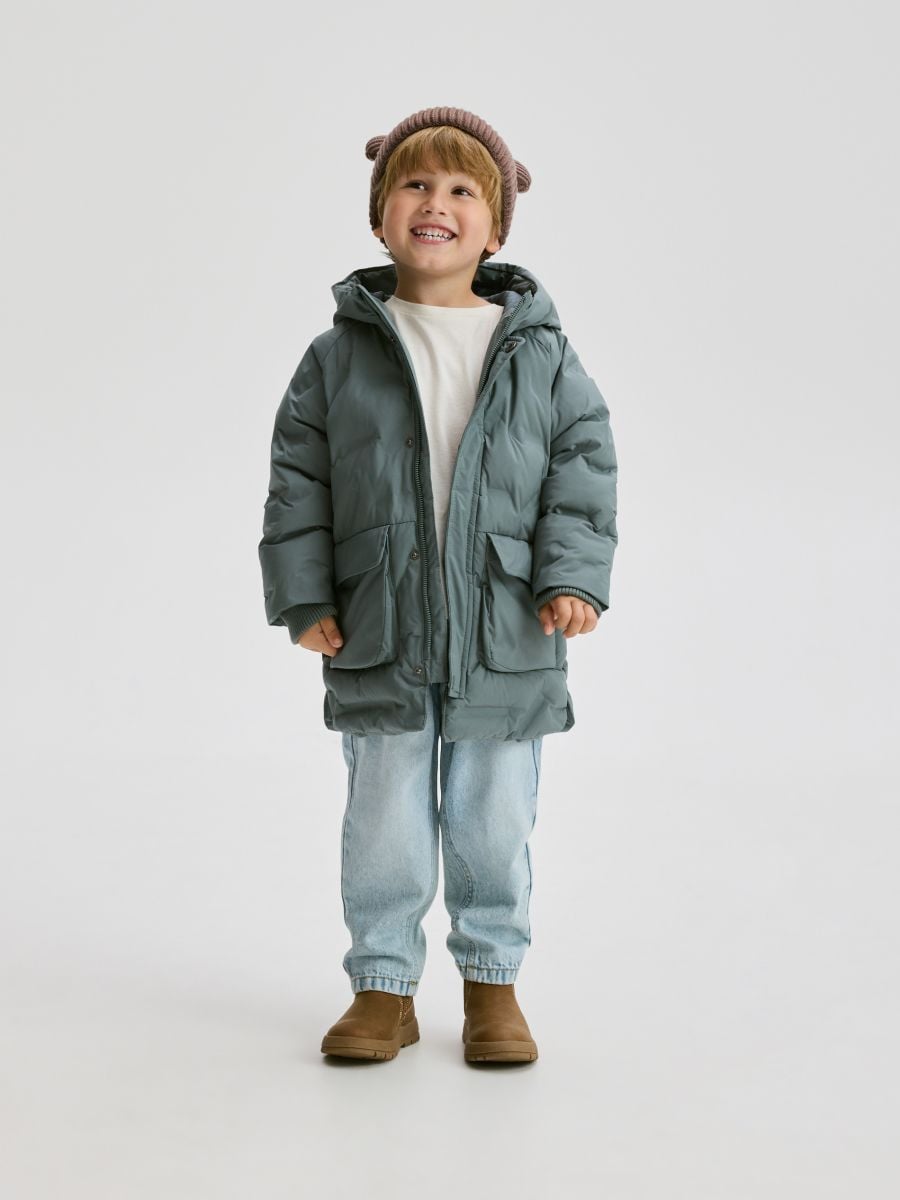 Parka jacket with pockets - olivgrün - RESERVED