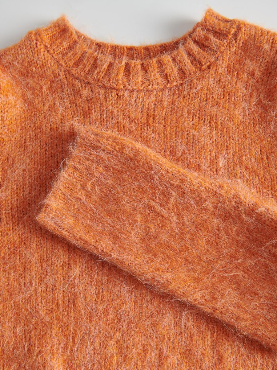 Maglione in morbida maglia - arancione - RESERVED - 5