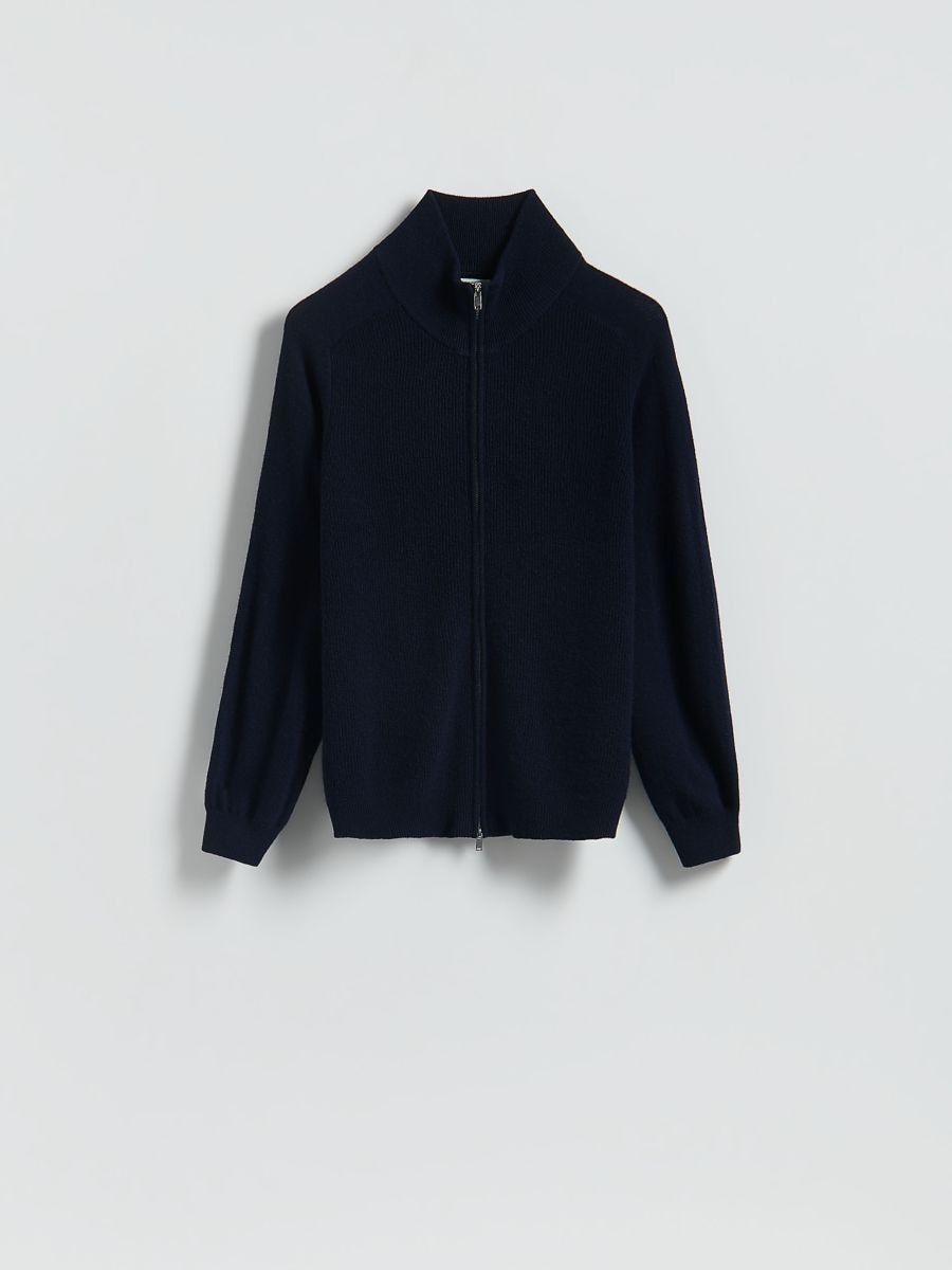 MEN`S SWEATER - navy - RESERVED