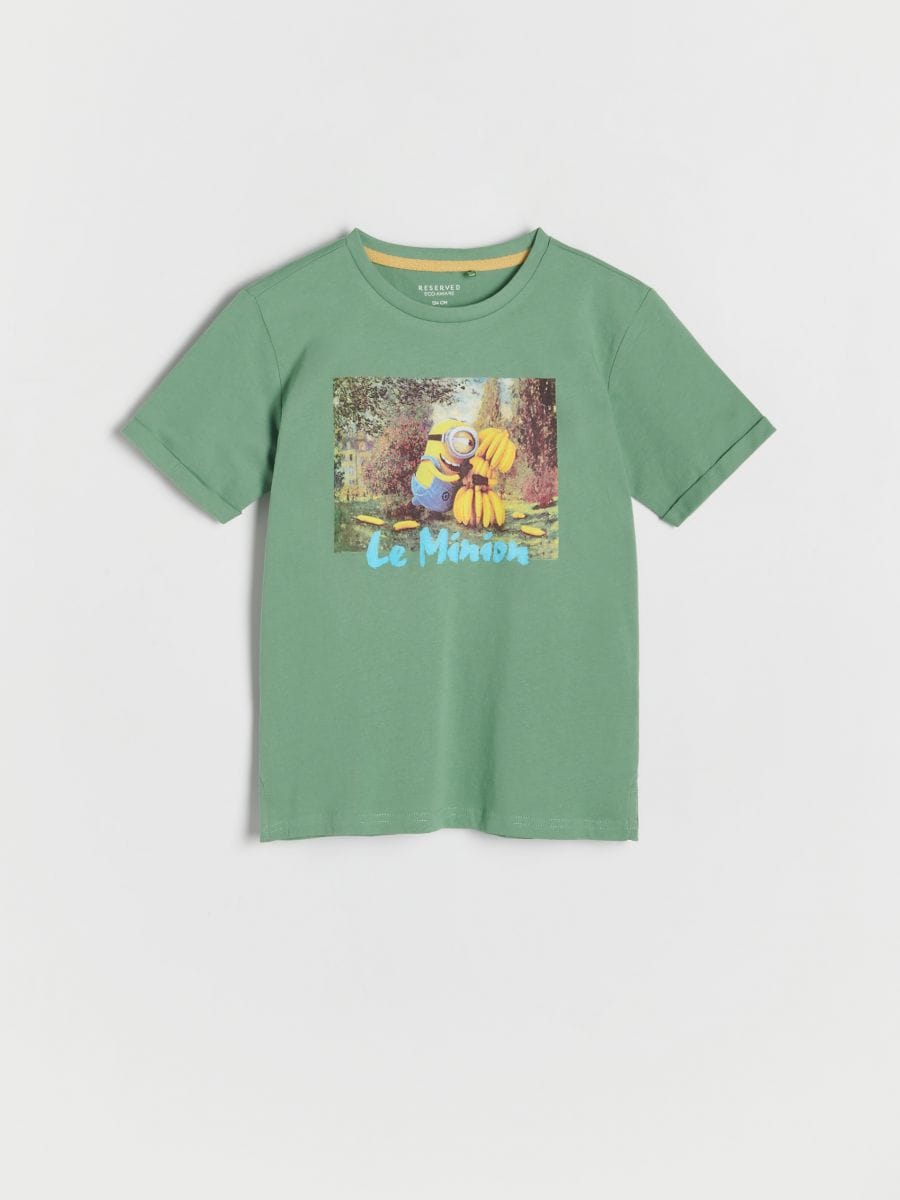Minions oversized T-shirt - green - RESERVED