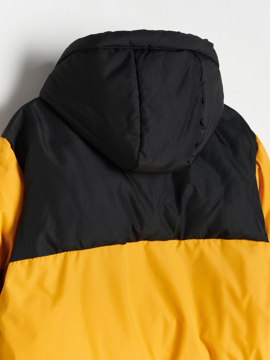 Jacket with contrasting inserts - yellow - RESERVED - 5