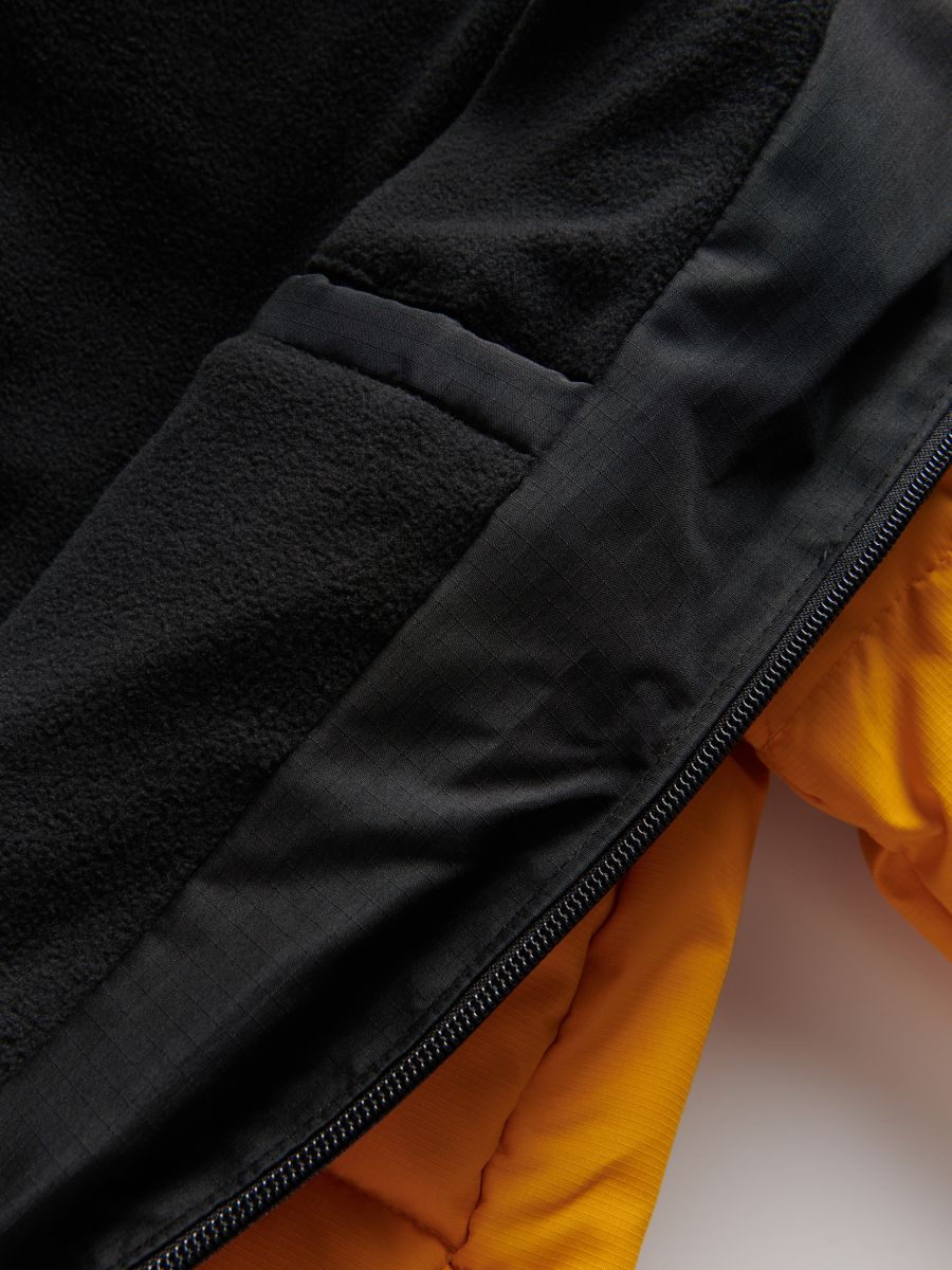 Jacket with contrasting inserts - yellow - RESERVED - 3