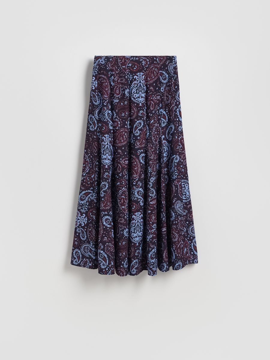 Rock mit originellem Muster - bunt - RESERVED