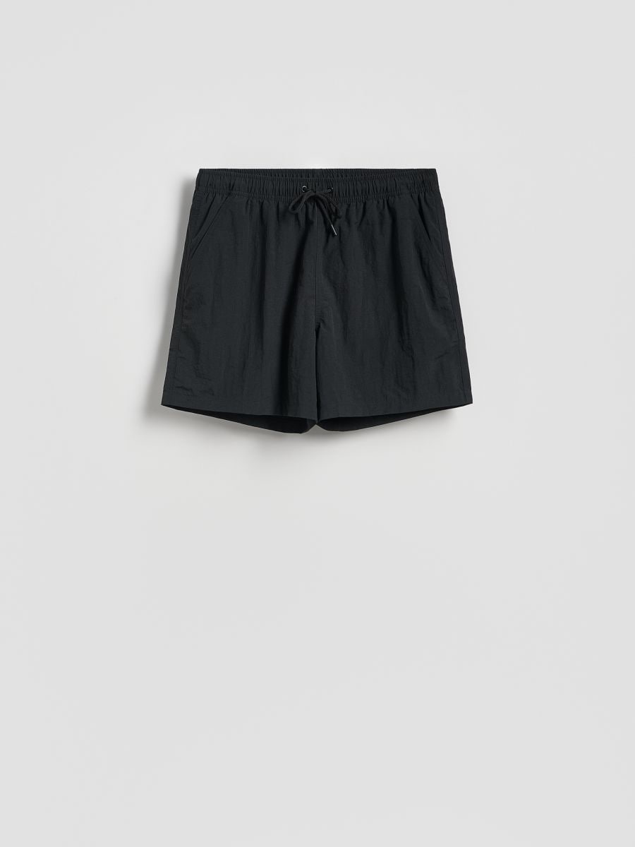 Plain beach shorts - black - RESERVED