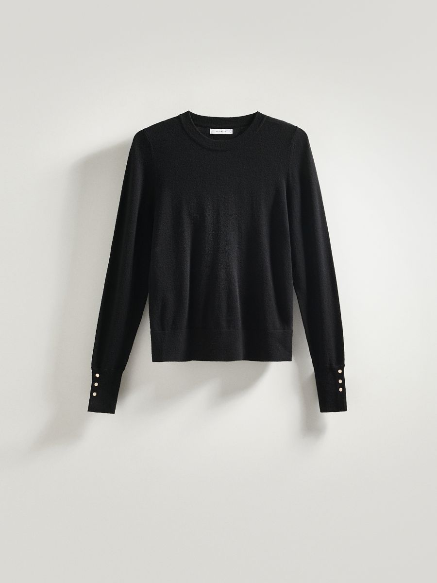 Viscose rich jumper - black - RESERVED - 5