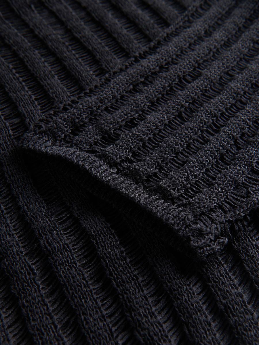 Openwork jumper - black - RESERVED - 5