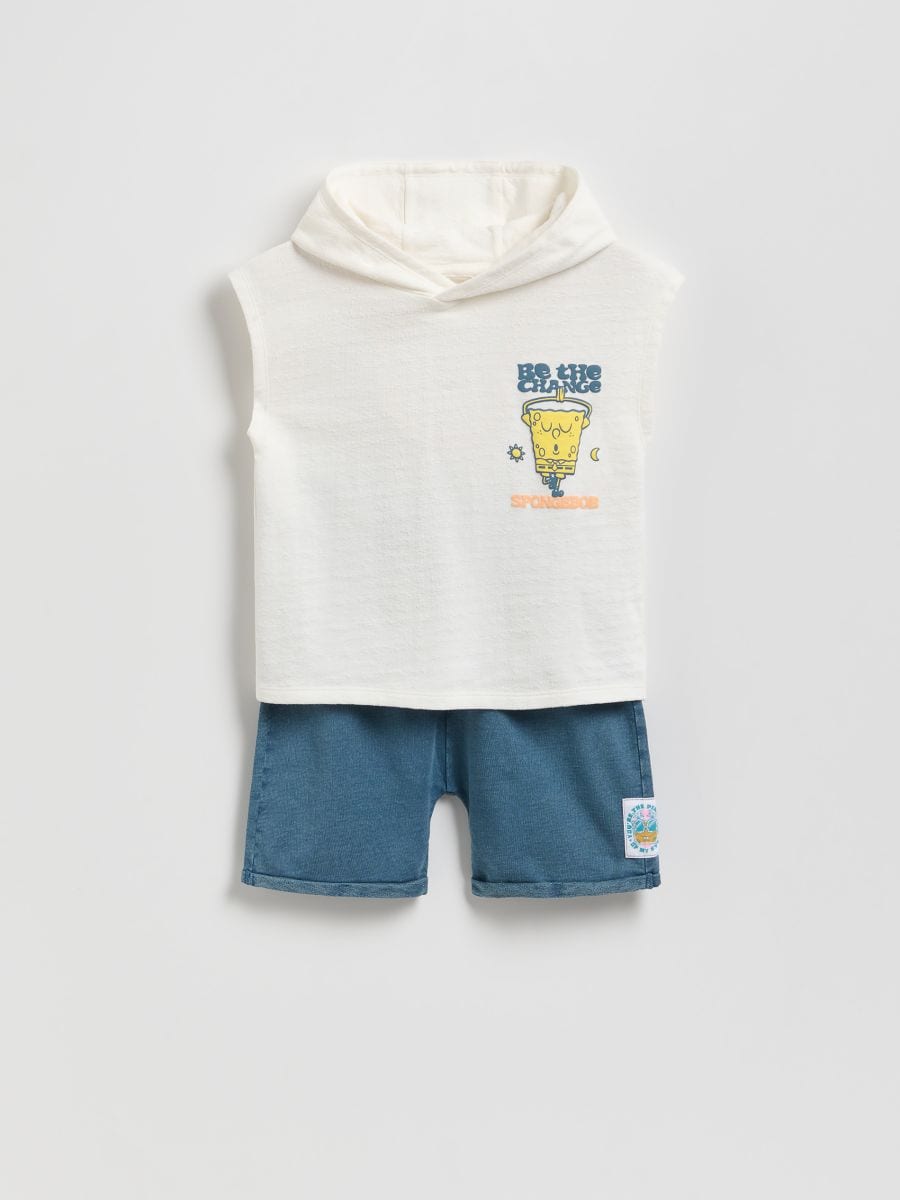 Cotton SpongeBob set - cream - RESERVED - 2