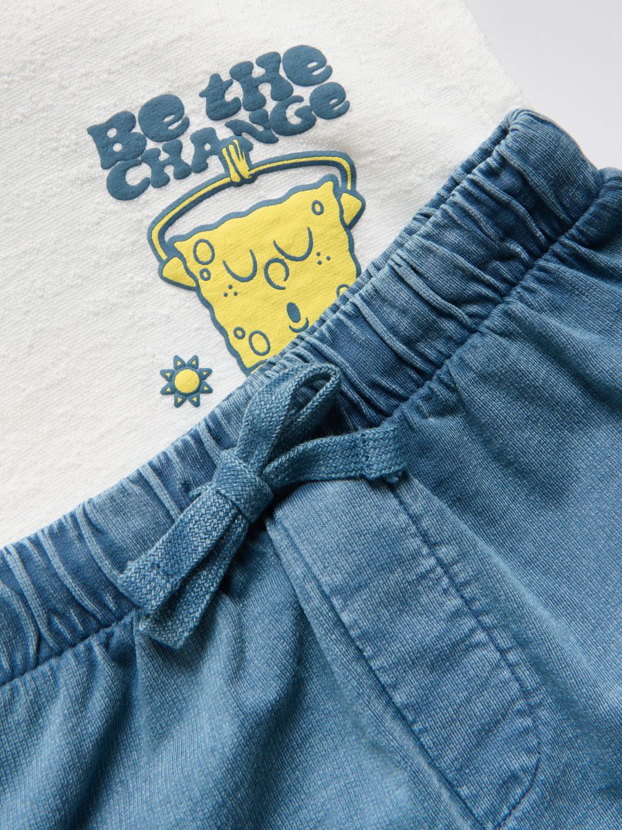 Baumwoll-Set SpongeBob - creme - RESERVED - 2