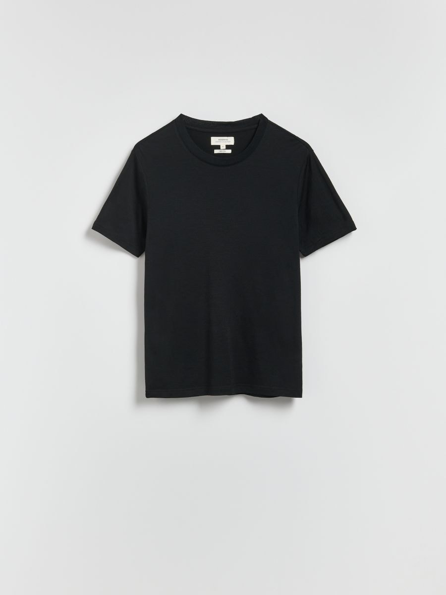 MEN`S T-SHIRT - black - RESERVED