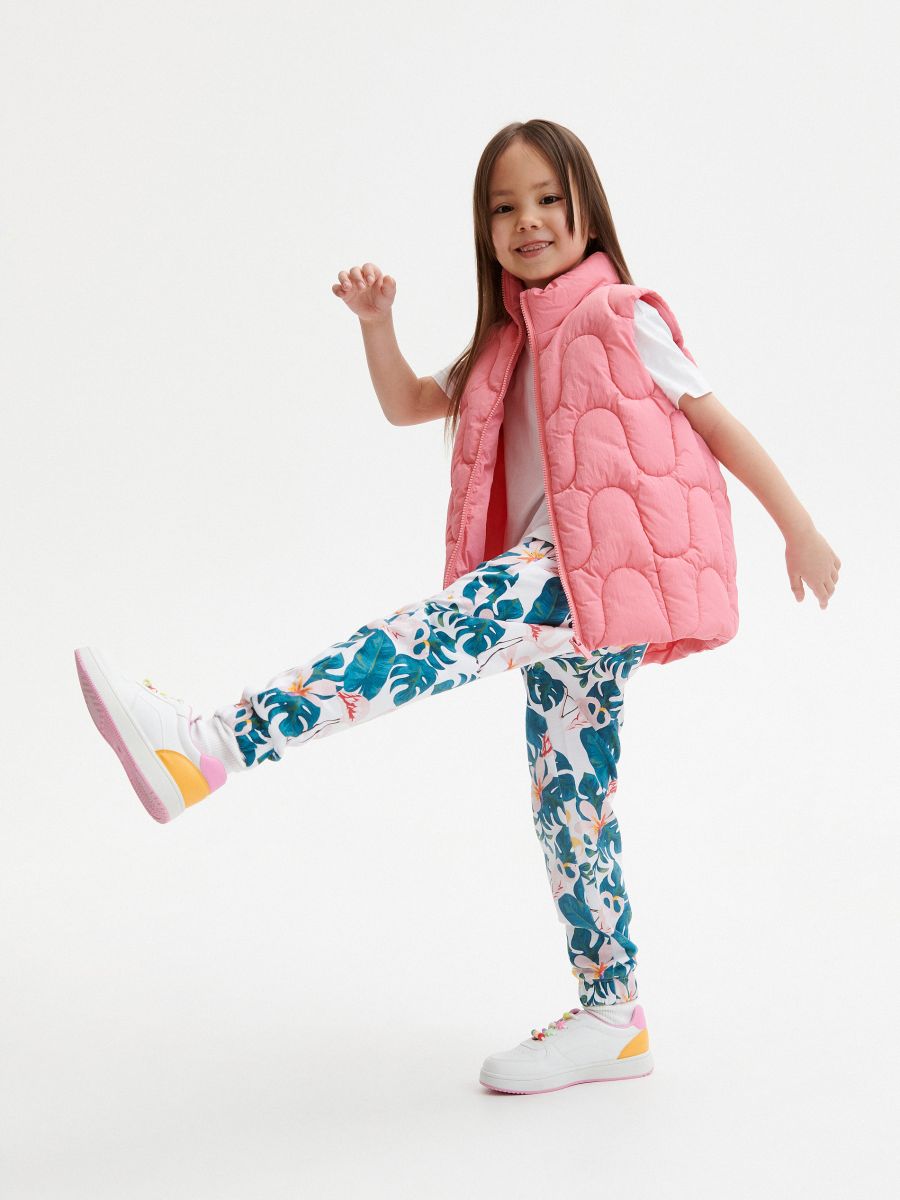 Jogging en coton à motif - Multicolore - RESERVED - 4