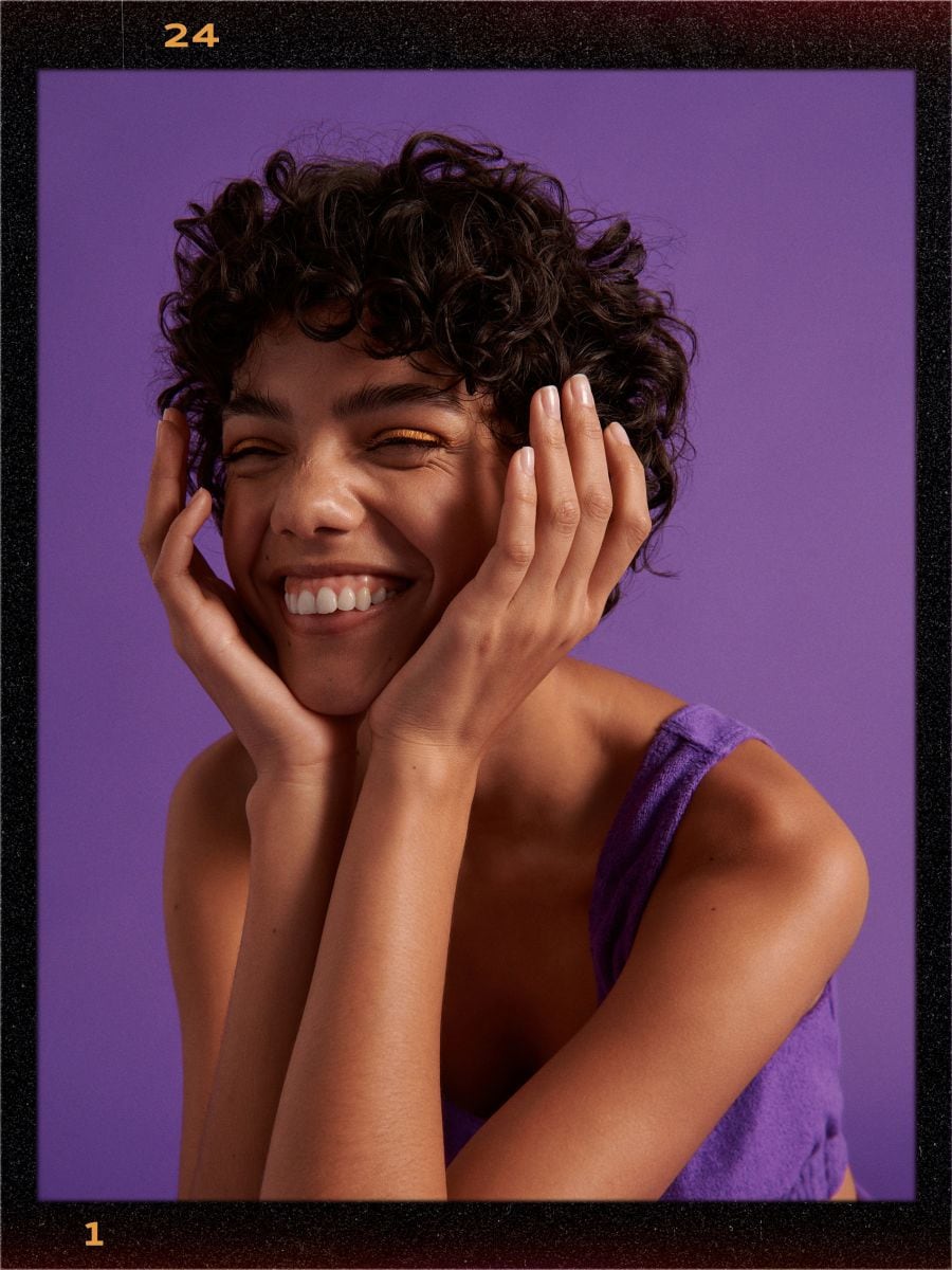 Frottee-Oberteil, 2er-Pack - violett - RESERVED - 4