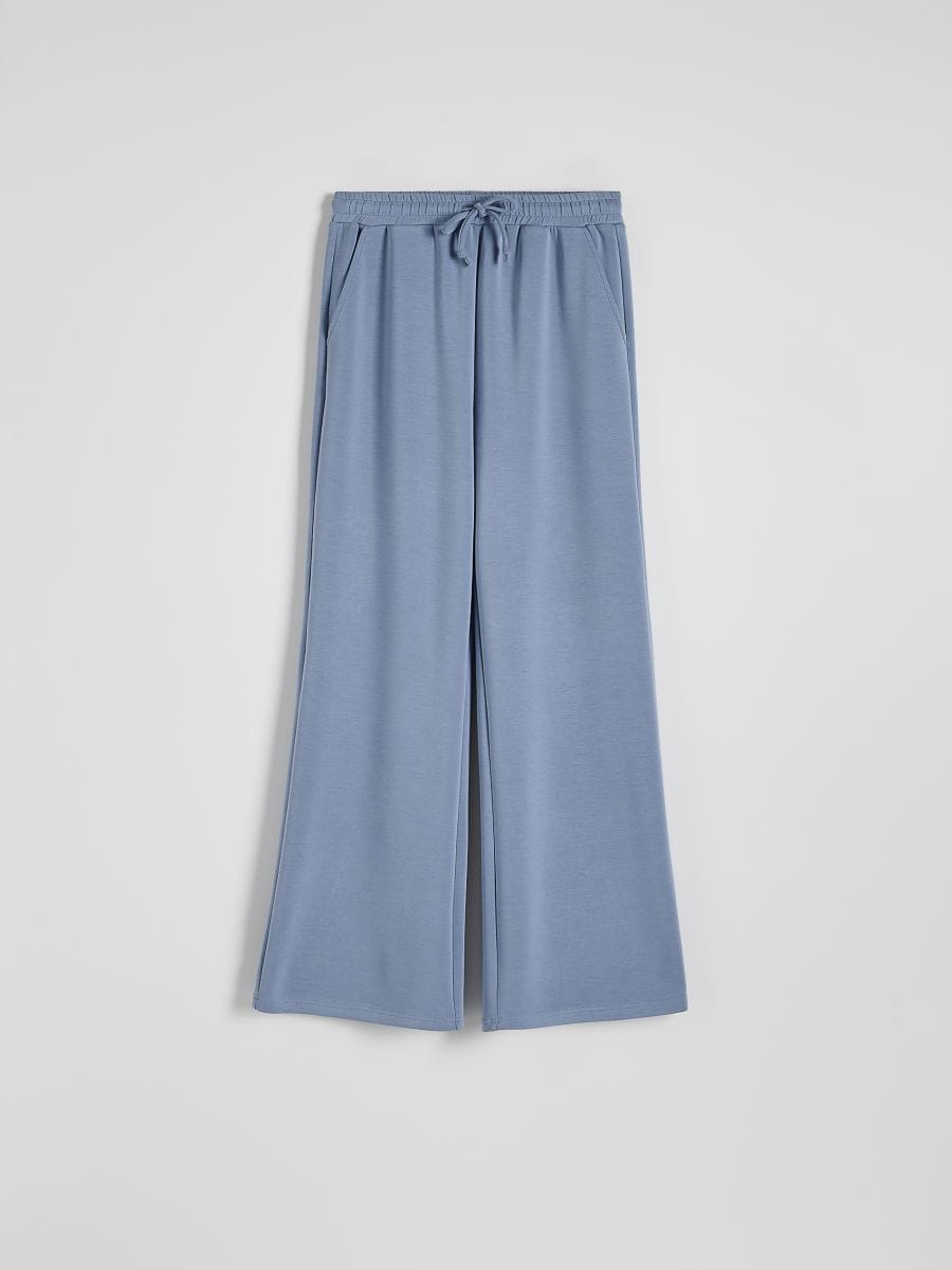 Sweatpants i modalblanding - bleg blå - RESERVED - 3