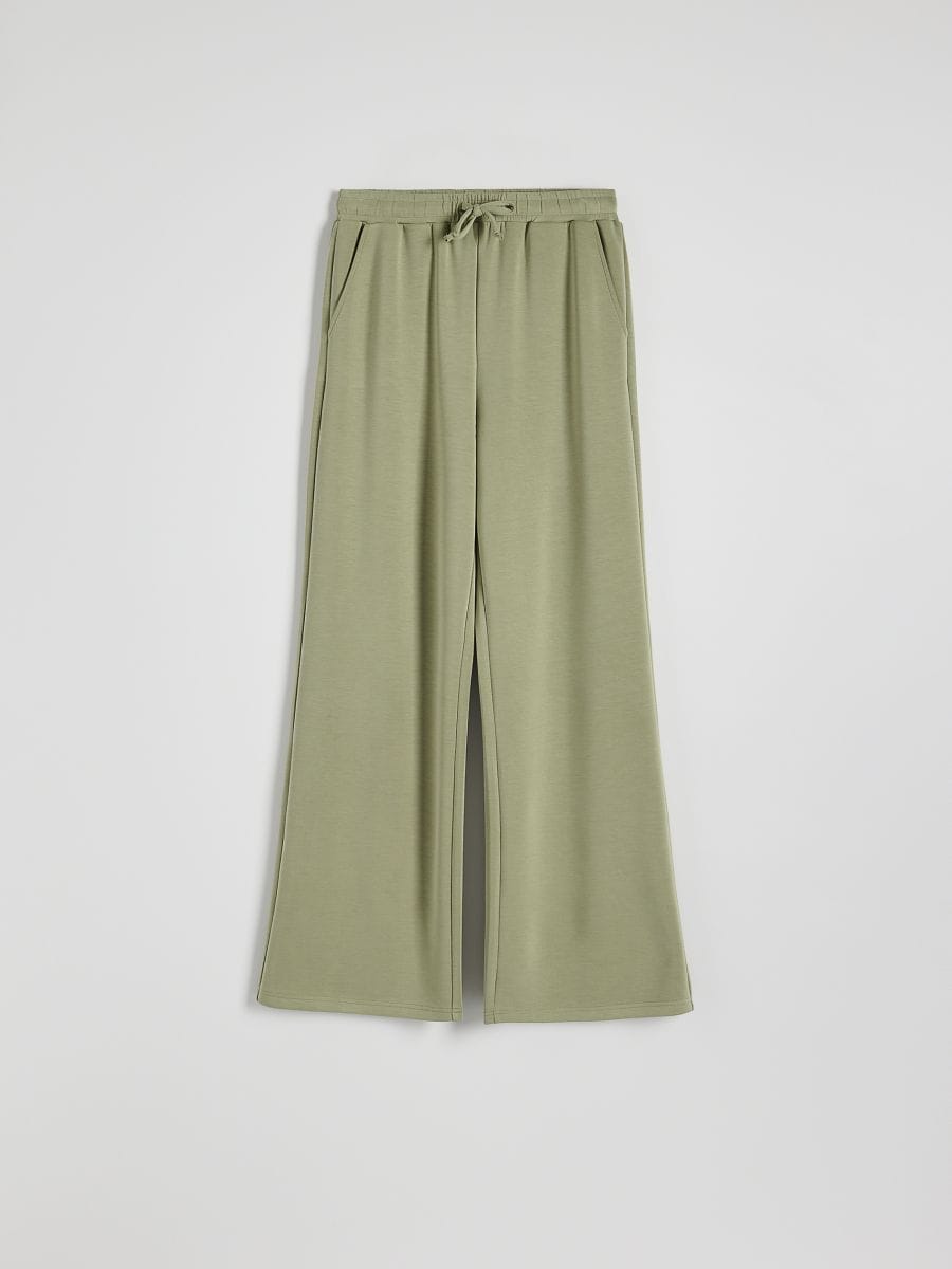 Sweatpants i modalblanding - lysegrøn - RESERVED - 3