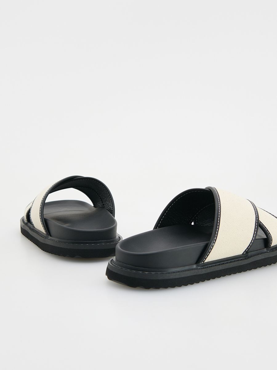 LADIES` SLIDES - black - RESERVED - 5