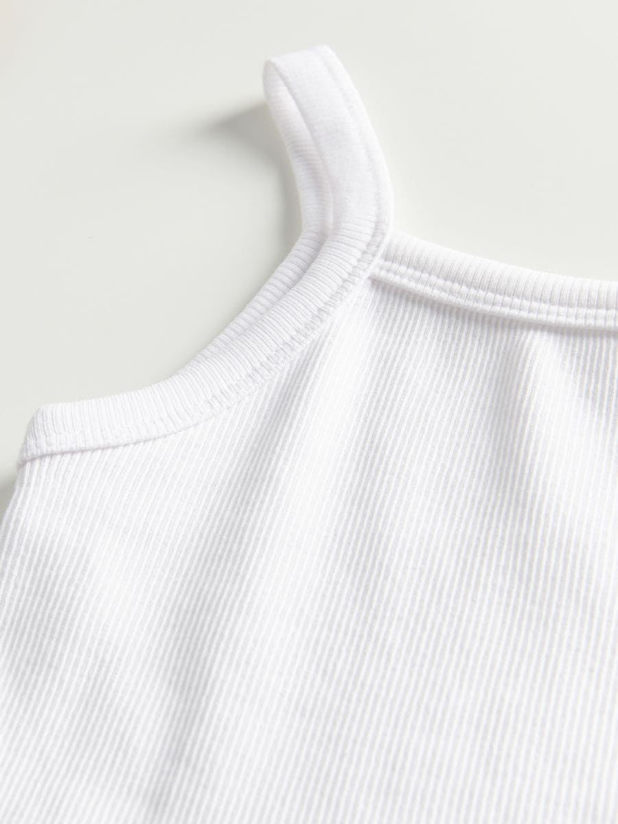 Cami top - white - RESERVED - 4