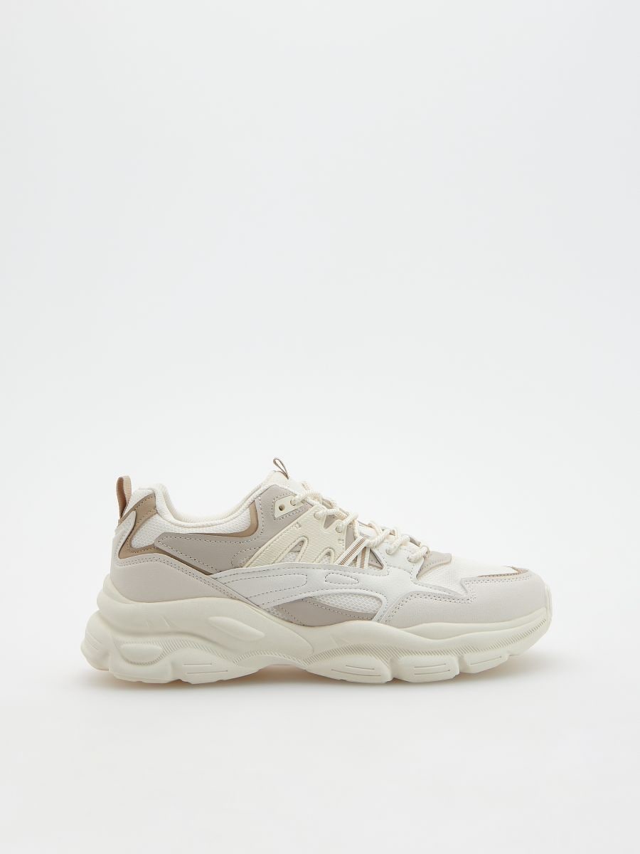 Sports sneakers - cream - RESERVED