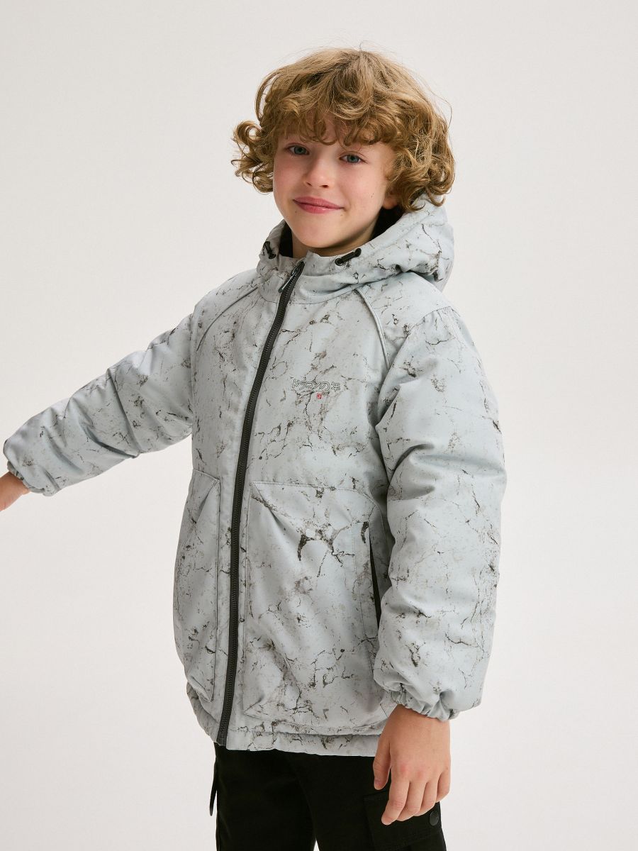 Hooded jacket - light grey - RESERVED - 5