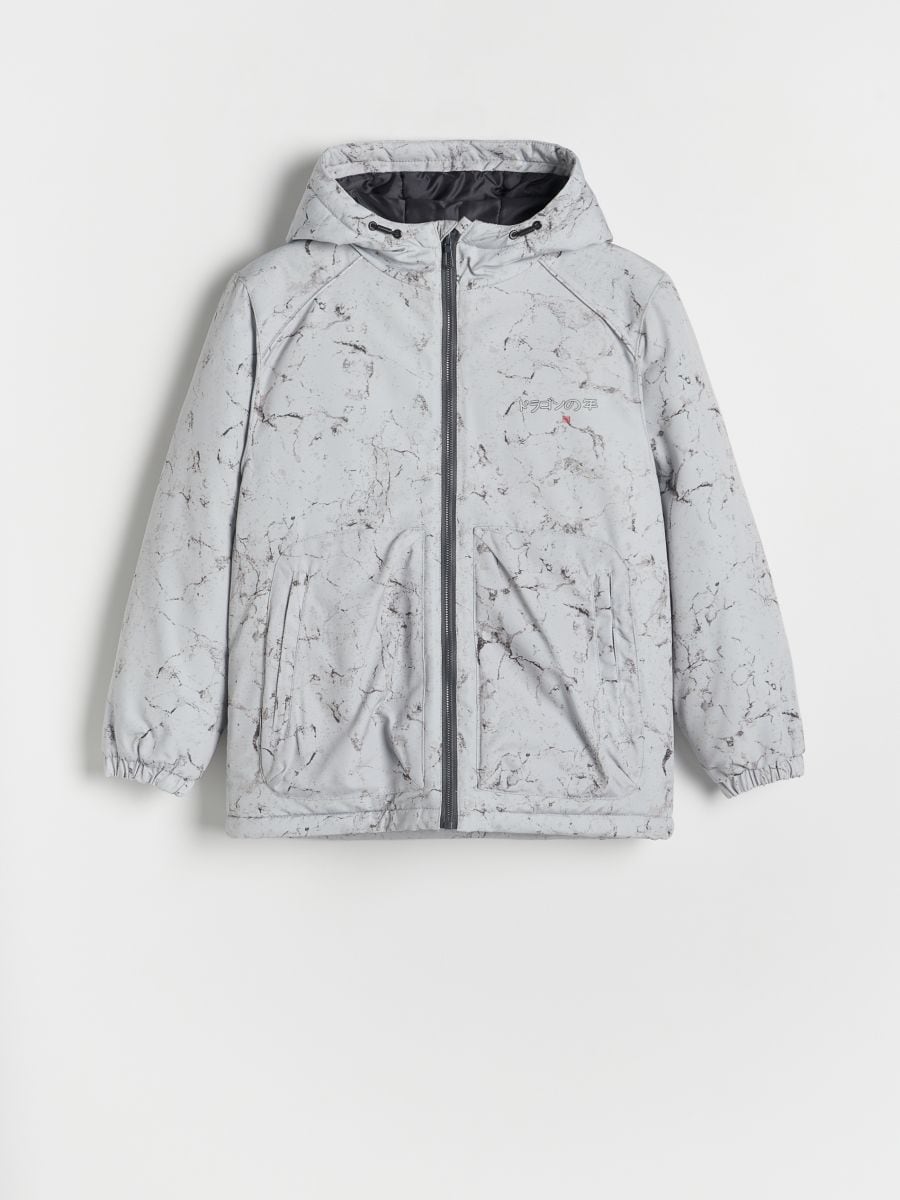 Hooded jacket - light grey - RESERVED - 4