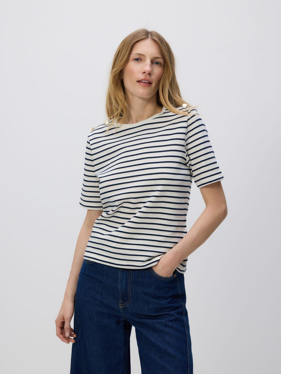 Stripe T-shirt - multicolor - RESERVED - 2