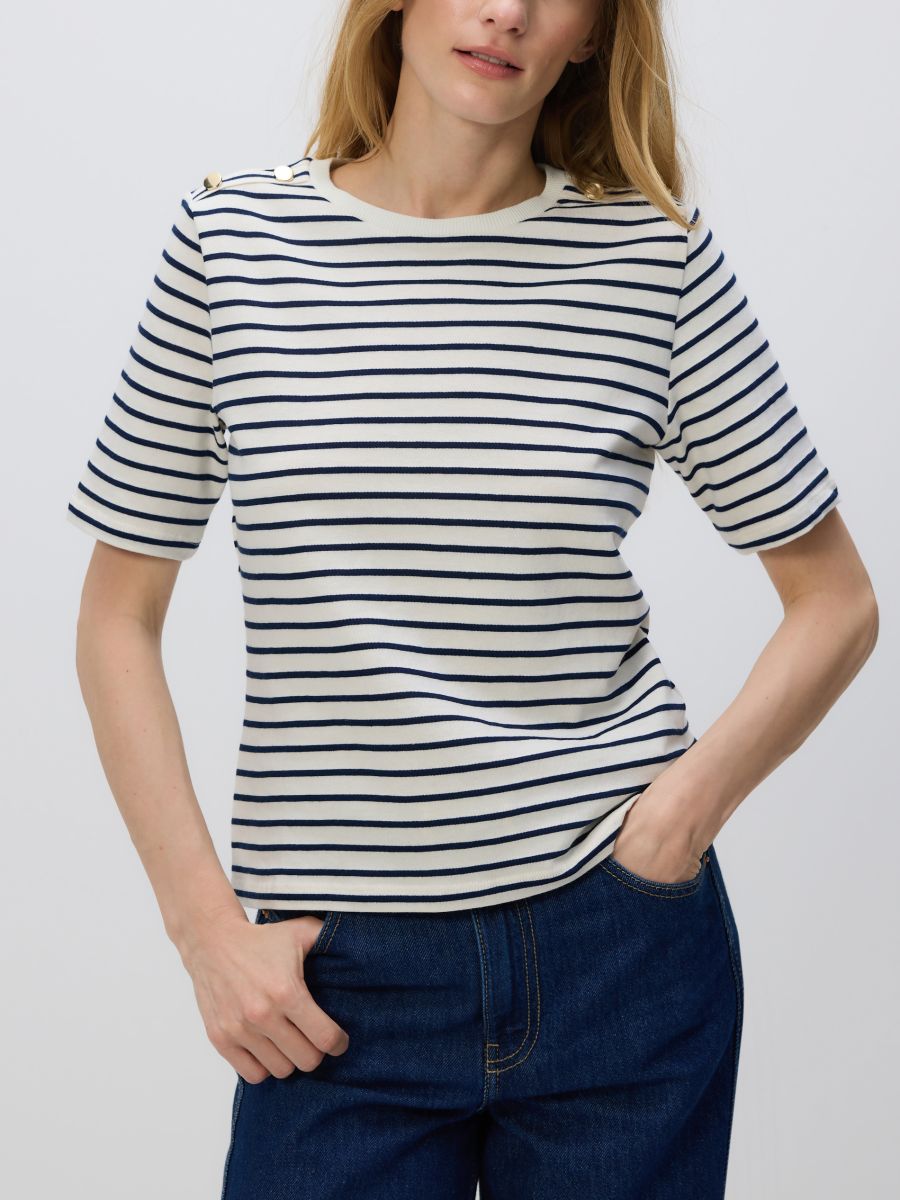 Stripe T-shirt - multicolor - RESERVED - 5