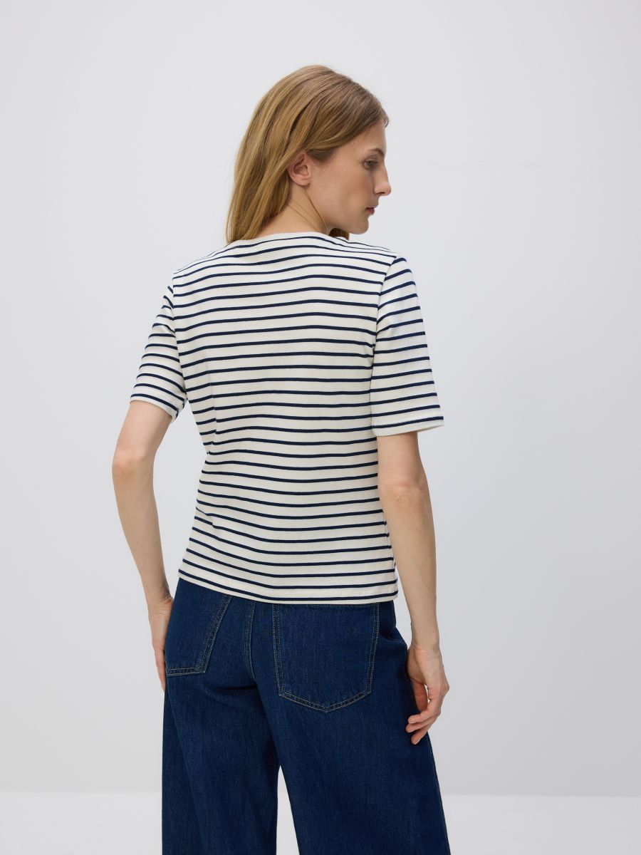 Stripe T-shirt - multicolor - RESERVED - 4