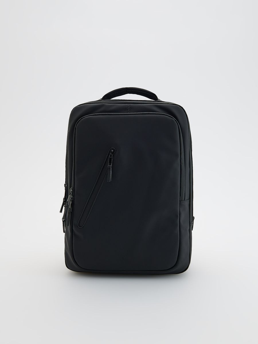 Backpack with handle - black - RESERVED