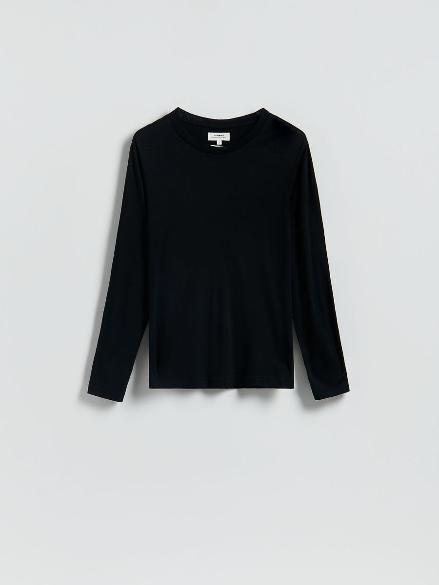 MEN`S T-SHIRT - black - RESERVED