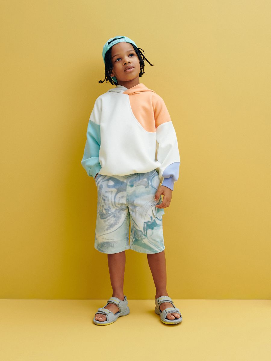 Oversize hoodie - cream - RESERVED - 4