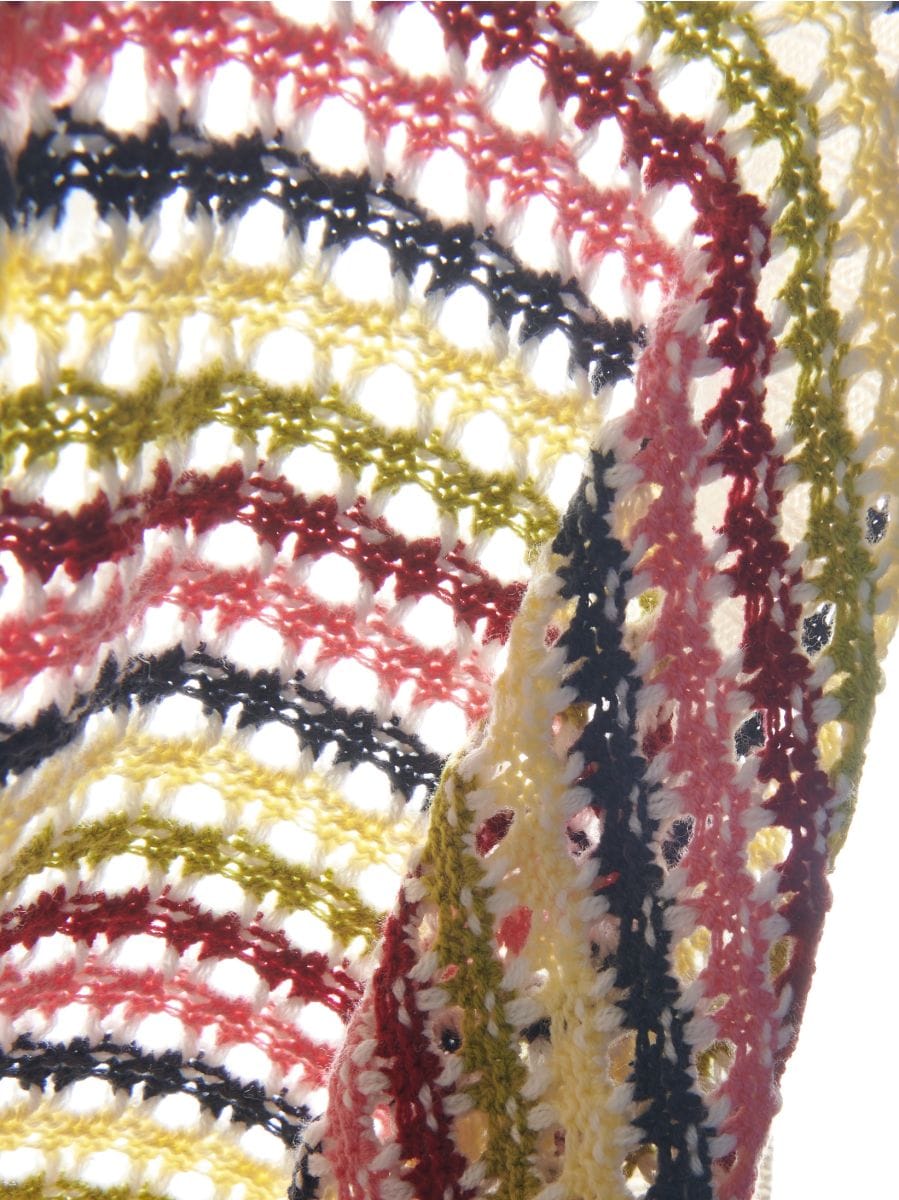 Multicoloured stripe cardigan - multicolor - RESERVED - 8