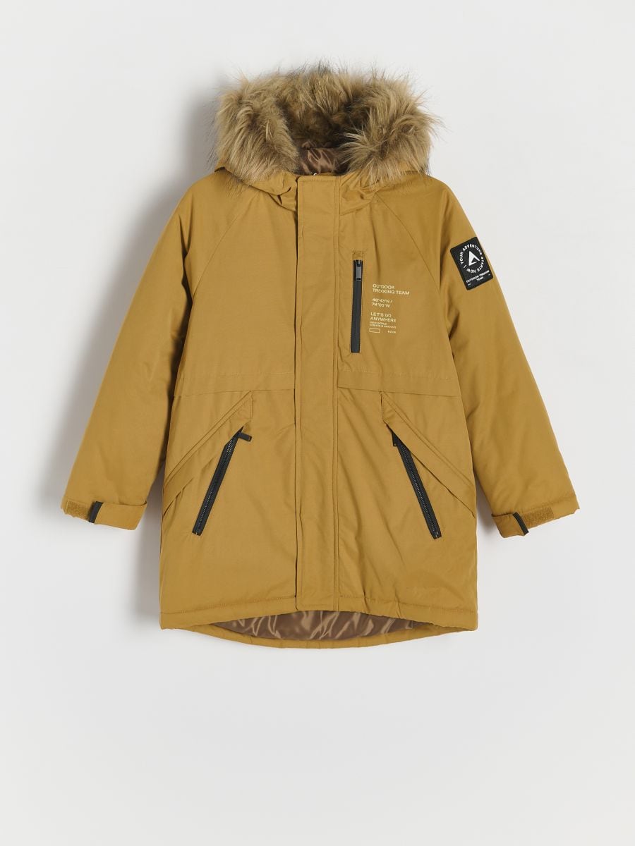 Parka - golden brown - RESERVED