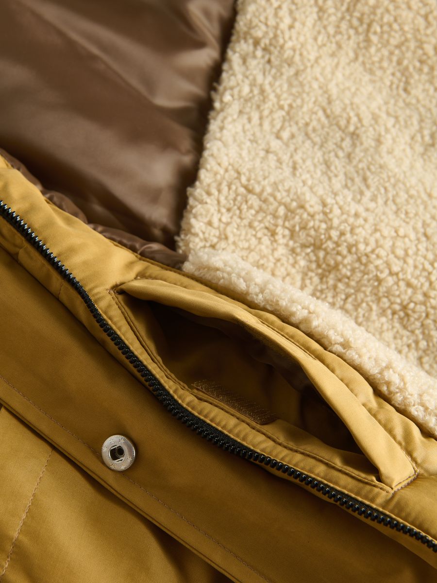 Parkajacke - goldbraun - RESERVED - 3