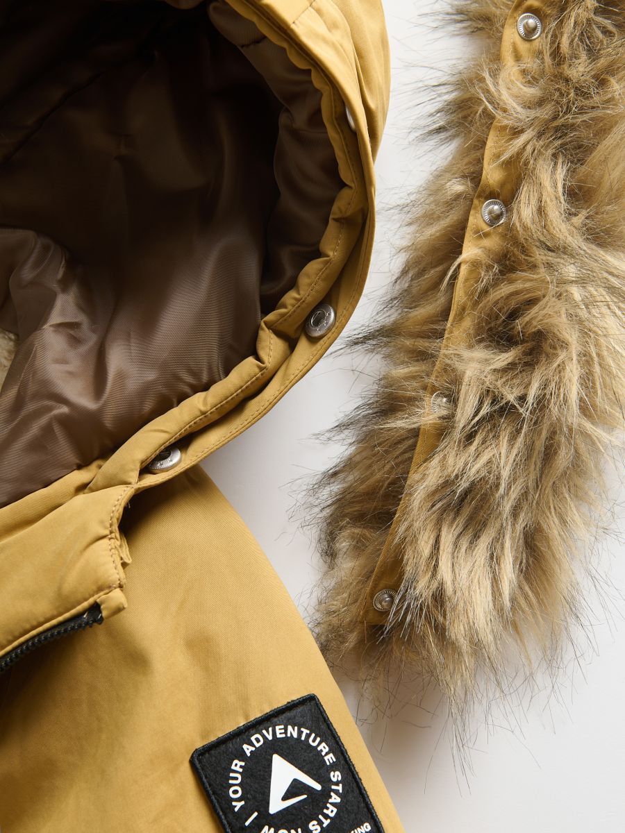Parkajacke - goldbraun - RESERVED - 8