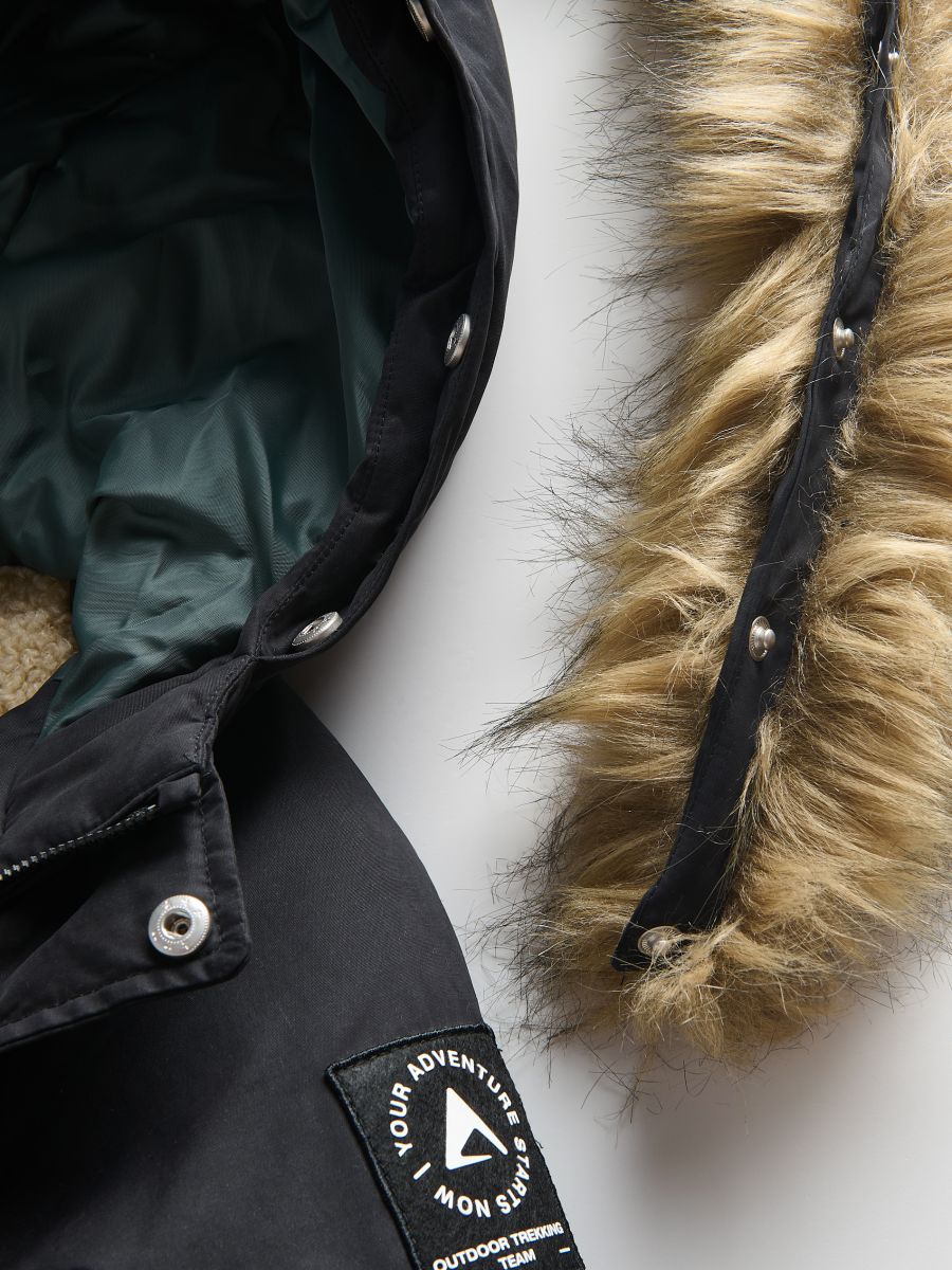 Parkajacke - schwarz - RESERVED - 6