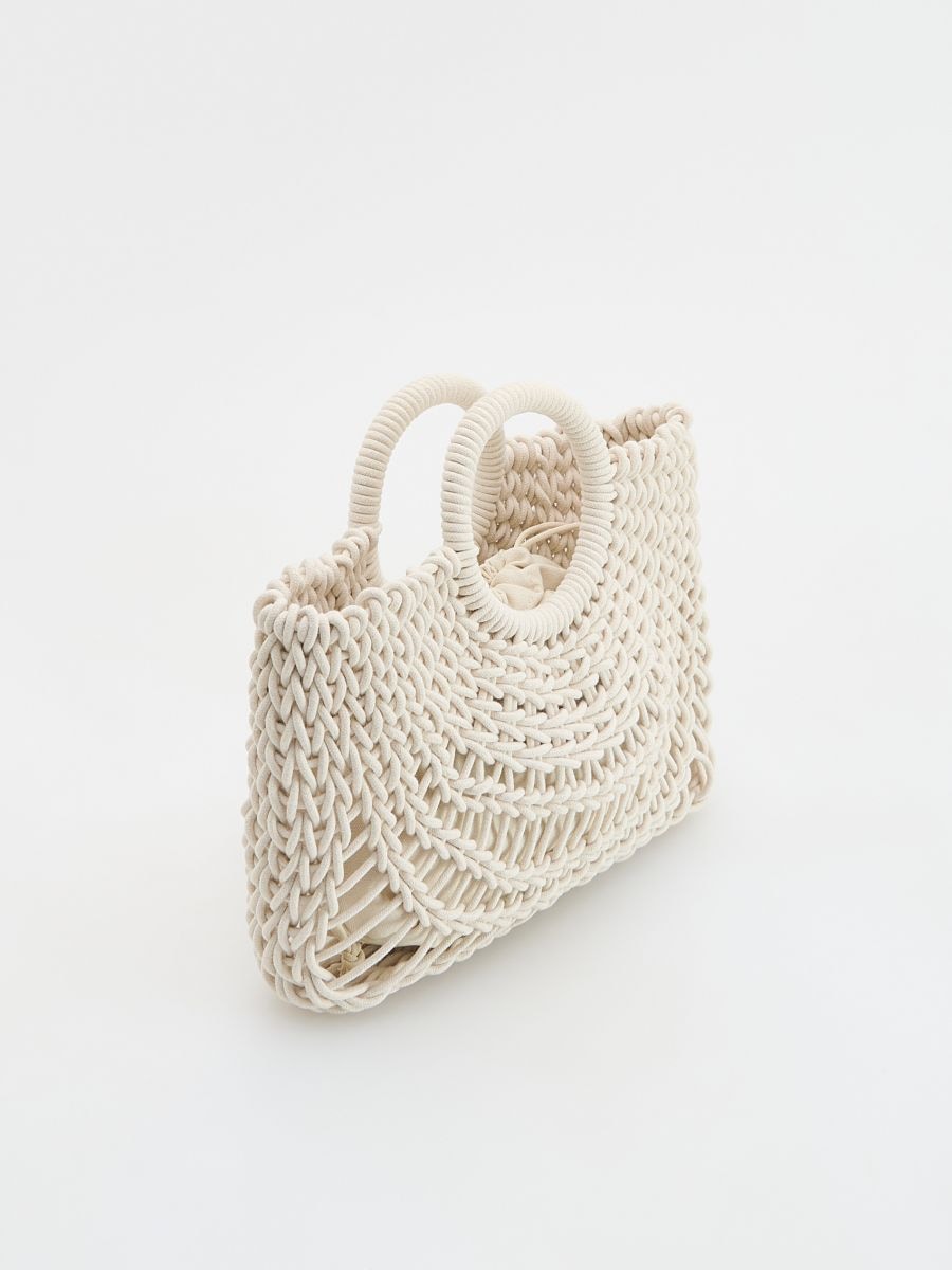 LADIES` BAG - cream - RESERVED - 2