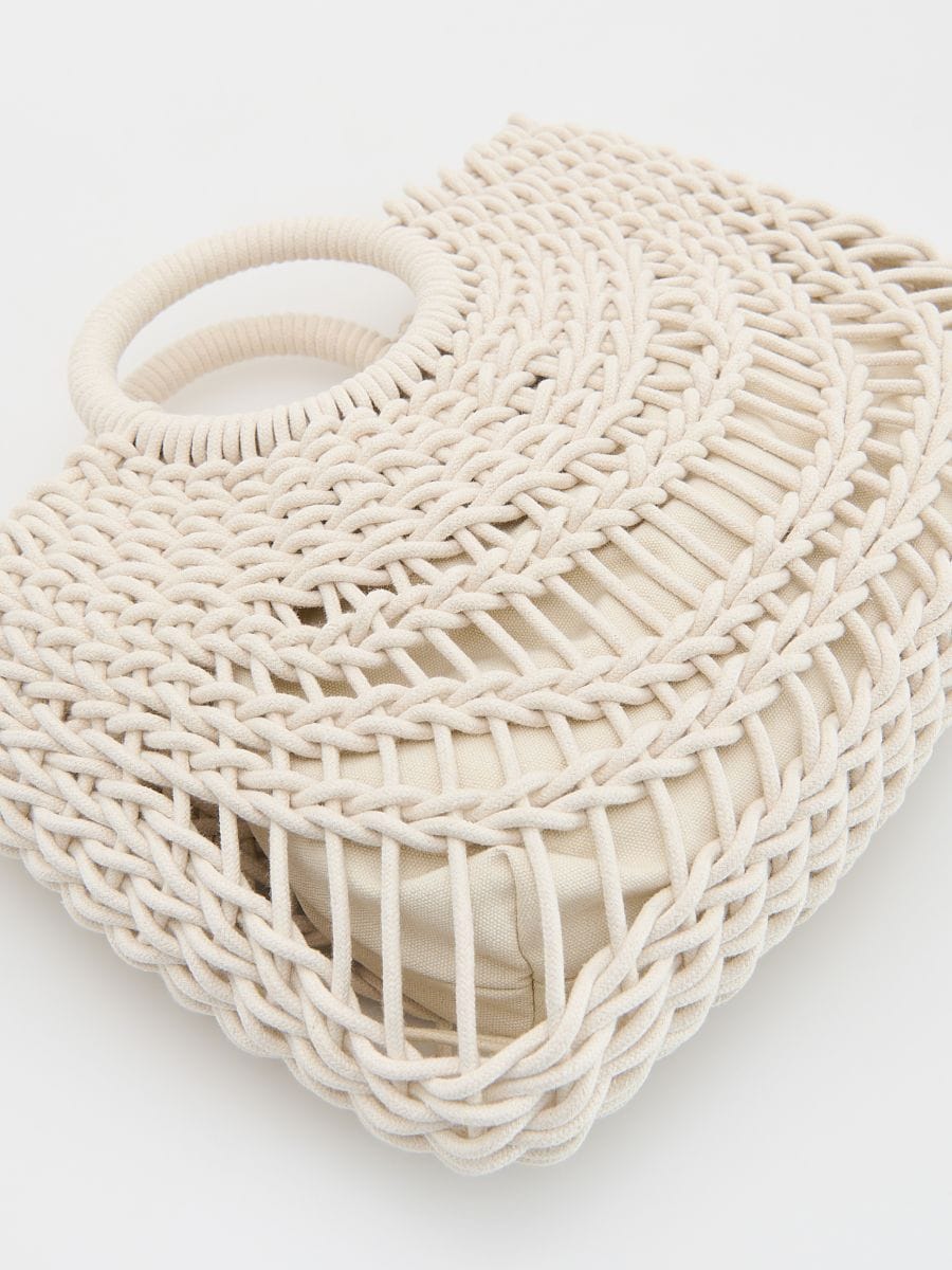 LADIES` BAG - cream - RESERVED - 4