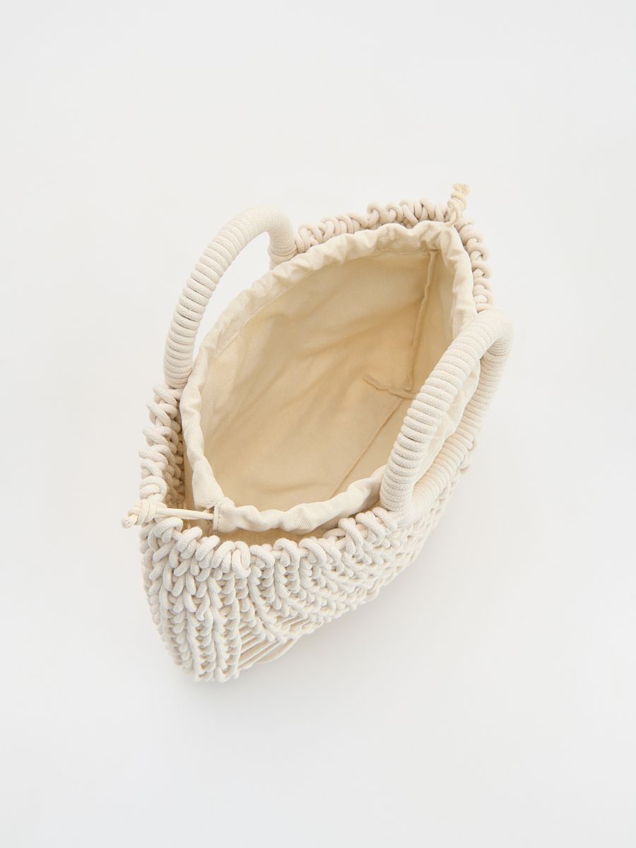LADIES` BAG - cream - RESERVED - 4