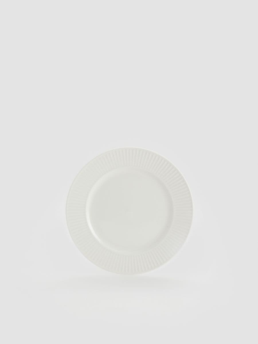 Porcelántányér - fehér - RESERVED