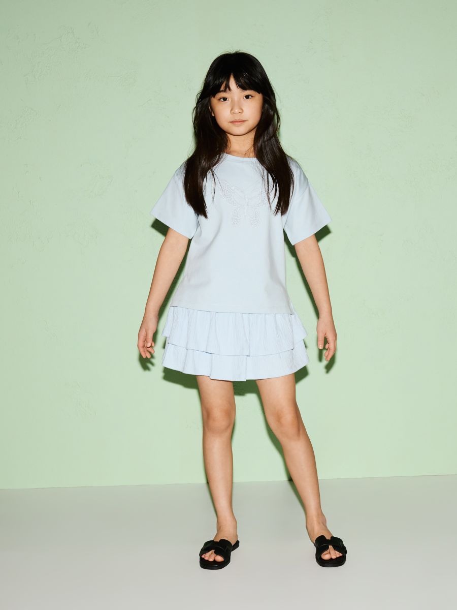 Skort - pale blue - RESERVED - 3