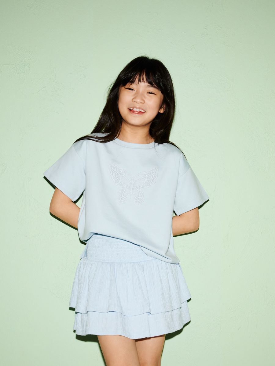 Skort - pale blue - RESERVED - 5