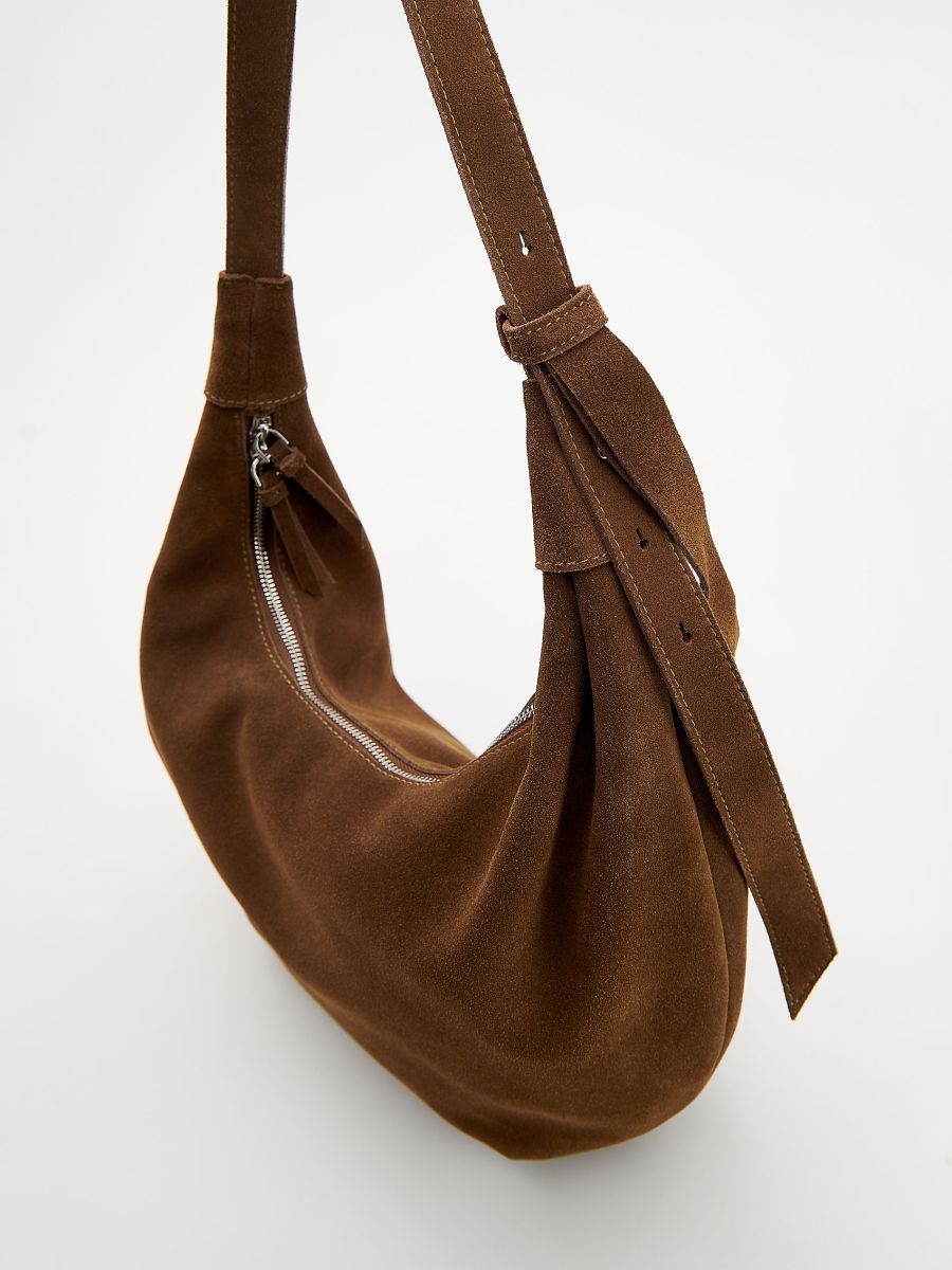 LADIES` HANDBAG - brown - RESERVED - 3