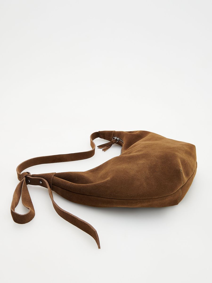 LADIES` HANDBAG - brown - RESERVED - 4