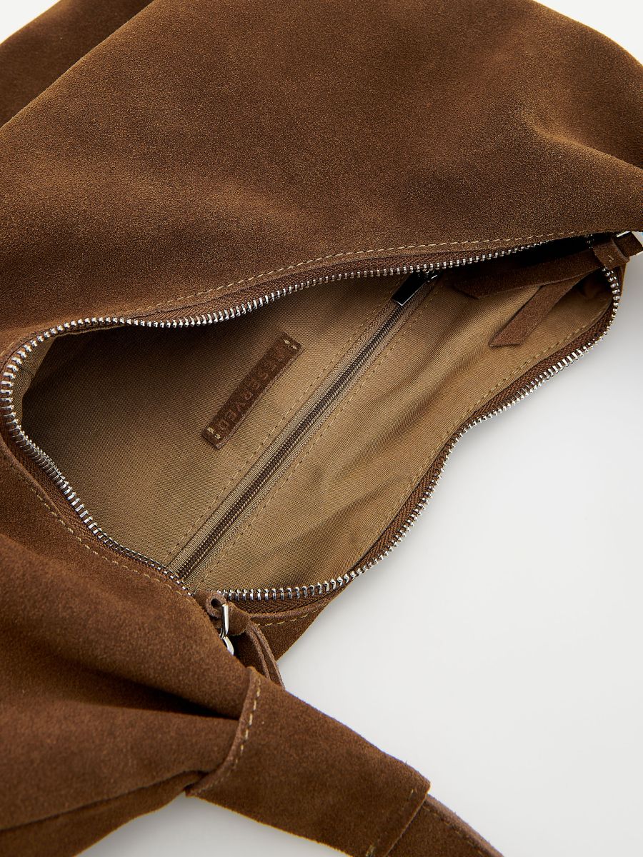 LADIES` HANDBAG - brown - RESERVED - 5