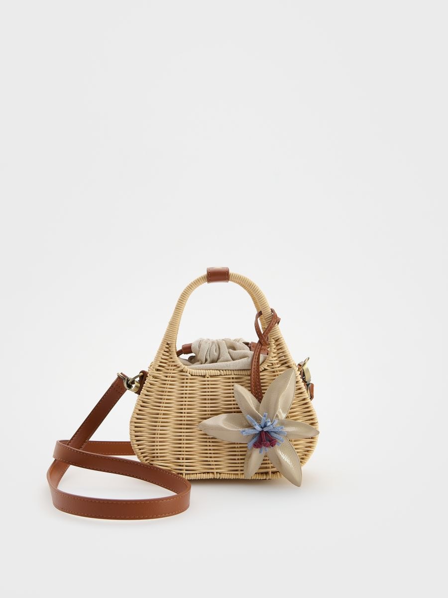 LADIES` BAG & PENDANT - pšenica - RESERVED