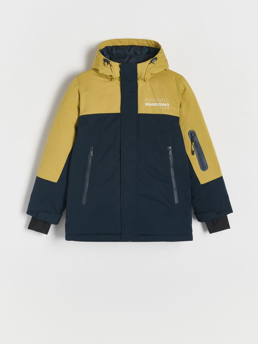 Insulated jacket with hood - navy - RESERVED - 2